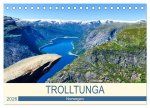 Trolltunga (Tischkalender 2026 DIN A5 quer), CALVENDO Monatskalender