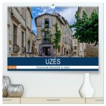 Uzés - Charmante Kleinstadt im Gard (hochwertiger Premium Wandkalender 2026 DIN A2 quer), Kunstdruck in Hochglanz