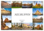 Neuruppin Impressionen (Wandkalender 2026 DIN A2 quer), CALVENDO Monatskalender