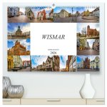 Wismar Impressionen (hochwertiger Premium Wandkalender 2026 DIN A2 quer), Kunstdruck in Hochglanz