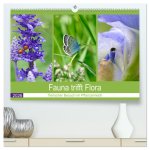 Fauna trifft Flora - Tierischer Besuch im Pflanzenreich (hochwertiger Premium Wandkalender 2026 DIN A2 quer), Kunstdruck in Hochglanz