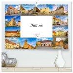 Bützow Impressionen (hochwertiger Premium Wandkalender 2026 DIN A2 quer), Kunstdruck in Hochglanz