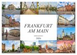 Frankfurt am Main Impressionen (Tischkalender 2026 DIN A5 quer), CALVENDO Monatskalender