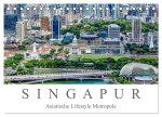 Singapur - Asiatische Lifestyle Metropole (Tischkalender 2026 DIN A5 quer), CALVENDO Monatskalender