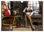 Steampunk Träume (Wandkalender 2026 DIN A4 quer), CALVENDO Monatskalender