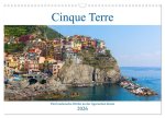 Cinque Terre - Fünf malerische Dörfer an der ligurischen Küste (Wandkalender 2026 DIN A3 quer), CALVENDO Monatskalender