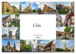 Ulm Impressionen (Wandkalender 2026 DIN A4 quer), CALVENDO Monatskalender