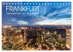 FRANKFURT Impressionen aus Mainhattan (Tischkalender 2026 DIN A5 quer), CALVENDO Monatskalender