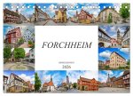 Forchheim Impressionen (Tischkalender 2026 DIN A5 quer), CALVENDO Monatskalender