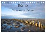 Römö - Strände und Dünen (Tischkalender 2026 DIN A5 quer), CALVENDO Monatskalender