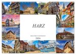 Harz der Süden und Westen (Wandkalender 2026 DIN A3 quer), CALVENDO Monatskalender