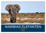 Namibias Elefanten (Tischkalender 2026 DIN A5 quer), CALVENDO Monatskalender