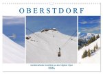 Oberstdorf. Atemberaubende Ansichten aus den Allgäuer Alpen (Wandkalender 2026 DIN A3 quer), CALVENDO Monatskalender