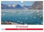 Grönland - Wildes, weites Land (Wandkalender 2026 DIN A4 quer), CALVENDO Monatskalender