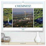 Chemnitz - Von Oben Nach Unten (hochwertiger Premium Wandkalender 2026 DIN A2 quer), Kunstdruck in Hochglanz