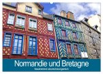 Normandie und Bretagne-faszinierend abwechslungsreich (Wandkalender 2026 DIN A2 quer), CALVENDO Monatskalender