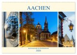 Aachen - die Kaiserstadt am Dreiländereck (Wandkalender 2026 DIN A2 quer), CALVENDO Monatskalender