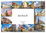 Ansbach Impressionen (Wandkalender 2026 DIN A3 quer), CALVENDO Monatskalender