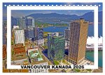 Vancouver Kanada 2026 (Tischkalender 2026 DIN A5 quer), CALVENDO Monatskalender