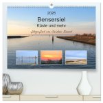 Bensersiel Küste und mehr (hochwertiger Premium Wandkalender 2026 DIN A2 quer), Kunstdruck in Hochglanz