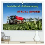 Landwirtschaft - Gülleausbringung (hochwertiger Premium Wandkalender 2026 DIN A2 quer), Kunstdruck in Hochglanz