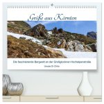 Grüße aus Kärnten (hochwertiger Premium Wandkalender 2026 DIN A2 quer), Kunstdruck in Hochglanz