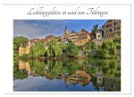 Lieblingsplätze in und um Tübingen (Wandkalender 2026 DIN A3 quer), CALVENDO Monatskalender