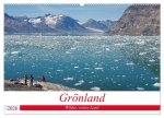 Grönland - Wildes, weites Land (Wandkalender 2026 DIN A2 quer), CALVENDO Monatskalender