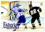 Eishockey - Kampf um den Puck (Tischkalender 2026 DIN A5 quer), CALVENDO Monatskalender