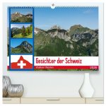 Gesichter der Schweiz - Walliser Weiden (hochwertiger Premium Wandkalender 2026 DIN A2 quer), Kunstdruck in Hochglanz