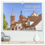 Villingen - historische und moderne Zähringerstadt (hochwertiger Premium Wandkalender 2026 DIN A2 quer), Kunstdruck in Hochglanz