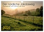 Der nördliche Jakobsweg (Wandkalender 2026 DIN A4 quer), CALVENDO Monatskalender