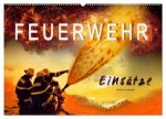 Feuerwehr - Einsätze (Wandkalender 2026 DIN A2 quer), CALVENDO Monatskalender