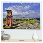 Schönes Korfu (hochwertiger Premium Wandkalender 2026 DIN A2 quer), Kunstdruck in Hochglanz