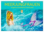 Meerjungfrauen - sagenumwobene Kreaturen (Wandkalender 2026 DIN A4 quer), CALVENDO Monatskalender