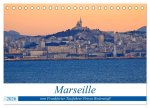 Marseille vom Frankfurter Taxifahrer Petrus Bodenstaff (Tischkalender 2026 DIN A5 quer), CALVENDO Monatskalender