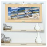 Amrum, inspirierende Landschaft (hochwertiger Premium Wandkalender 2026 DIN A2 quer), Kunstdruck in Hochglanz