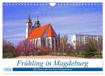 Frühling in Magdeburg (Wandkalender 2026 DIN A4 quer), CALVENDO Monatskalender