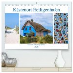 Küstenort Heiligenhafen (hochwertiger Premium Wandkalender 2026 DIN A2 quer), Kunstdruck in Hochglanz