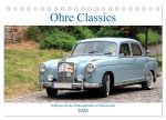 Ohre Classics - Oldtimer auf der Schlossdomäne in Wolmirstedt (Tischkalender 2026 DIN A5 quer), CALVENDO Monatskalender