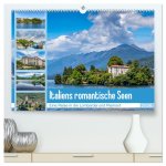 Italiens romantische Seen (hochwertiger Premium Wandkalender 2026 DIN A2 quer), Kunstdruck in Hochglanz