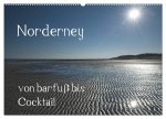 Norderney - von barfuss bis Cocktail (Wandkalender 2026 DIN A2 quer), CALVENDO Monatskalender