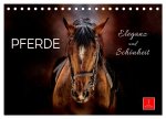 Eleganz und Schönheit - Pferde (Tischkalender 2026 DIN A5 quer), CALVENDO Monatskalender