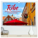 Ribe, Dänemarks alte Stadt mit Mittelaltercharme und Wikinger-Vergangenheit (hochwertiger Premium Wandkalender 2026 DIN A2 quer), Kunstdruck in Hochgl