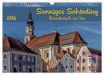 Sonniges Schärding, Barockstadt am Inn (Wandkalender 2026 DIN A3 quer), CALVENDO Monatskalender