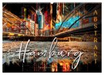 Hamburg abstrakt (Wandkalender 2026 DIN A2 quer), CALVENDO Monatskalender