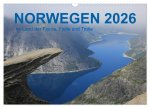 Norwegen 2026 - Im Land der Fjorde, Fjelle und Trolle (Wandkalender 2026 DIN A3 quer), CALVENDO Monatskalender