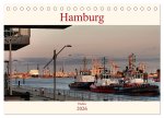 Hamburg Hafen (Tischkalender 2026 DIN A5 quer), CALVENDO Monatskalender
