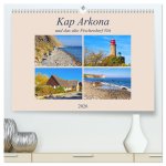 Kap Arkona und das alte Fischerdorf Vitt (hochwertiger Premium Wandkalender 2026 DIN A2 quer), Kunstdruck in Hochglanz