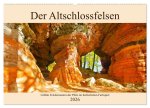 Der Altschlossfelsen - Größte Felsformation der Pfalz im herbstlichen Farbspiel (Wandkalender 2026 DIN A2 quer), CALVENDO Monatskalender
